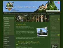 Tablet Screenshot of burg-finstergruen.at